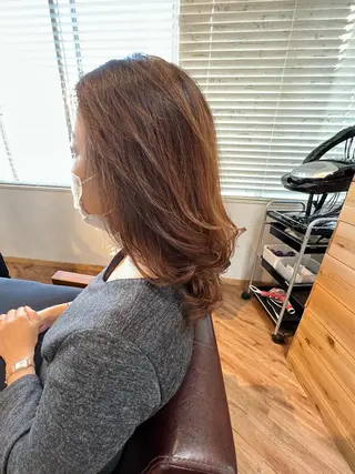 セミロング パーマ Topstylist YUKIのヘアスタイル