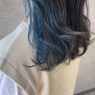 ミディアム カラー ヘアアレンジ 🌻あいり merci.🌻のヘアスタイル