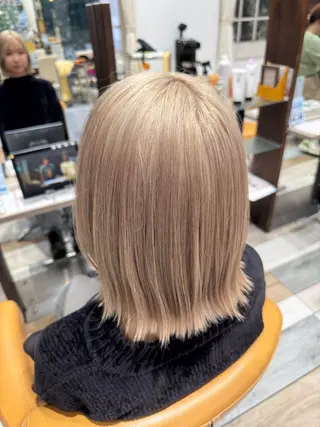 ミディアム カラー 北村 優樹のヘアスタイル