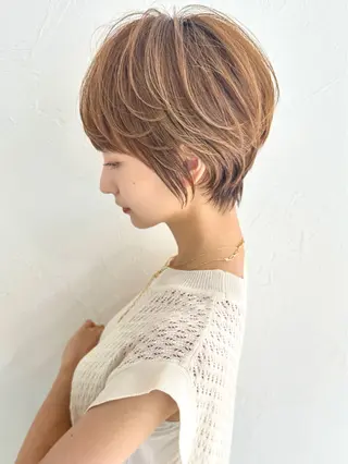 ショート 大人ショート特化/ カットモデル/表参道のヘアスタイル