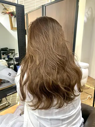ミディアム カラー ARCANAブリーチ ダブルカラー🌟原宿のヘアスタイル