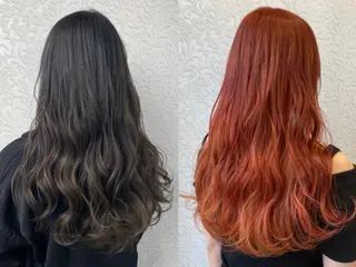 カラー 顔周りカット/透明感 カラー🤍大塚蛍のヘアスタイル
