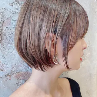 ショート 新宿　ショート・ボブ カットモデル募集のヘアスタイル