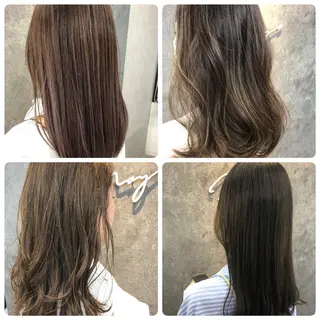 セミロング Noyヨシモト ヒロトのヘアスタイル