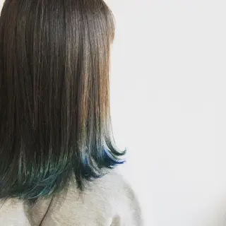 ミディアム 吉田 典弘のヘアスタイル