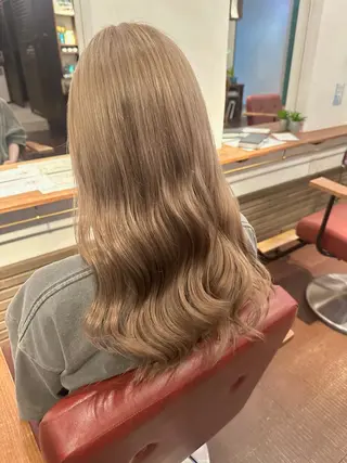 ロング カラー なずな 🧚のヘアスタイル