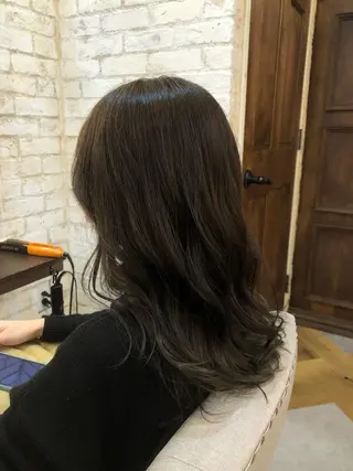 ロング カラー 鷺沼駅徒歩1分 キシタクのヘアスタイル