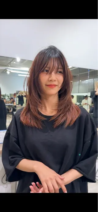 セミロング VIEW TOKYO ♥yuriのヘアスタイル