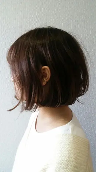 ショート カラー ヘアアレンジ terra✂️川嶋 大輔のヘアスタイル