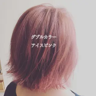 ミディアム カラー NOPPO 和泉市 美容室/奥村 飛鳥のヘアスタイル