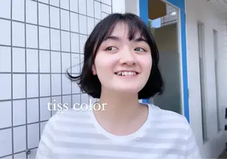 ミディアム カラー kohatsu こはっちゃんのヘアスタイル
