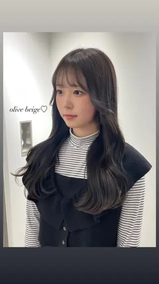 ロング カラー 新宿⋆✦ Maoのヘアスタイル
