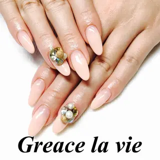 ミディアム カラー キッズ ネイル マツエク・マツパ Greace  la vieのネイルデザイン