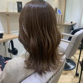 ミディアム 韓国ﾍｱ&ｼｮｰﾄ ボブ💜桑原のヘアスタイル