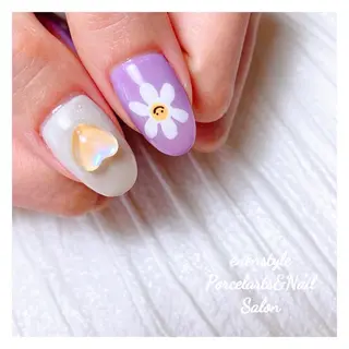 ミディアム ネイル 👑enen style👑のネイルデザイン