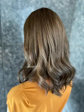 ロング カラー 柏/春日竜次 /髪質改善縮毛矯正のヘアスタイル