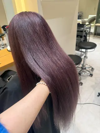 ロング カラー yana /ブリーチモデルのヘアスタイル