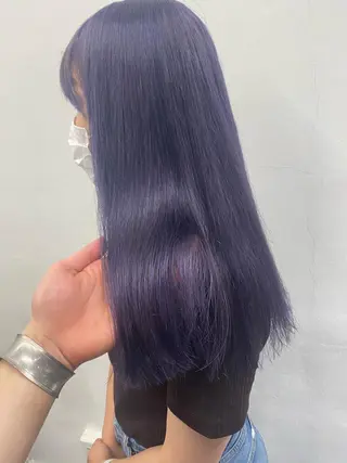 ロング カラー パーマ ヘアアレンジ メンズ キッズ ネイル マツエク・マツパ アイブロウ ブリーチ　ハイトーン 特化🌈フジタハルキのヘアスタイル