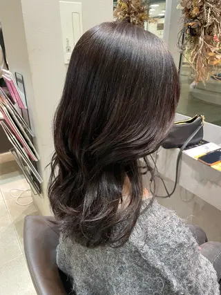ミディアム ハッシュカット /momocaのヘアスタイル