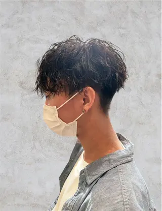 パーマ メンズ 札幌栄町メンズパーマ 近藤かなたのヘアスタイル