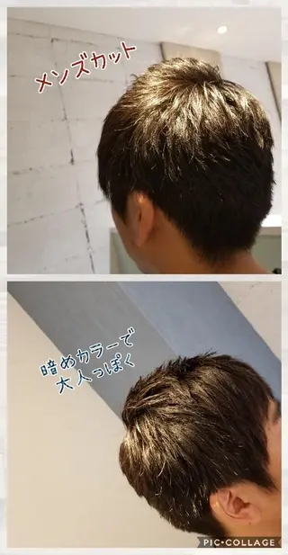 メンズ カラー SAKURA (サクラ)のヘアスタイル