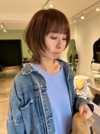 ショート Sabby氏川洸希 パーマのヘアスタイル