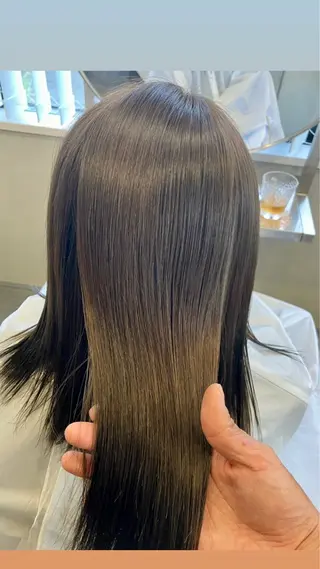 ミディアム カラー 透明感カラー/ 髪質改善町田佑人のヘアスタイル