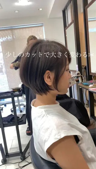 ショート 林 瑞起のヘアスタイル