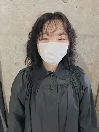 パーマ ボブパーマコテ巻き風 パーマNo1深江秀平のヘアスタイル