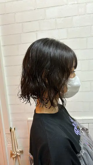 ショート パーマ MIKA 自由が丘美容室のヘアスタイル
