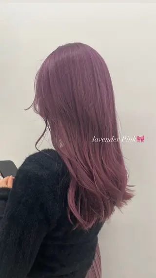 ロング カラー 赤み消し×透明感 /🌙suwa🌙のヘアスタイル