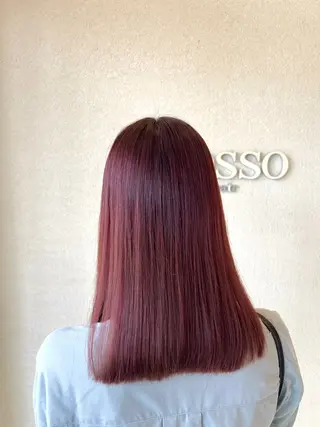 ミディアム 吉澤大和 カット/カラーのヘアスタイル