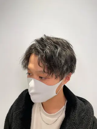 ミディアム パーマ 💫メンズ専門 大木肖愉夢💫のヘアスタイル