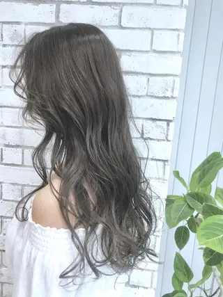 ロング カラー パーマ ヘアアレンジ 縮毛矯正/美髪 髪質改善/石田幸輔のヘアスタイル