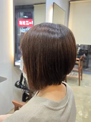 ミディアム 野村 果音(カノン)のヘアスタイル