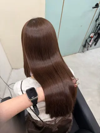 ロング MAHO/透明感カラ ー/髪質改善🍒のヘアスタイル