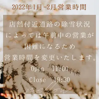 mellow eyelashのマツエク・マツパデザイン