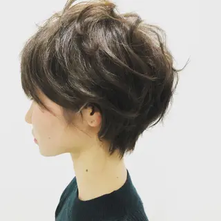 ショート 上田 篤史のヘアスタイル
