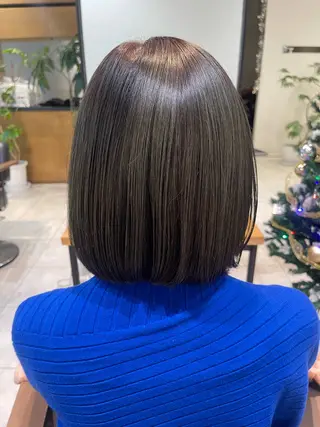 ショート 縮毛矯正・髪質改善・ ストレート🌻ゆいのヘアスタイル