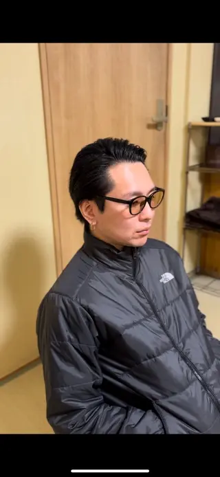 ミディアム メンズ Ruff cutters hachioji所属・矢崎 裕哉のヘアスタイル