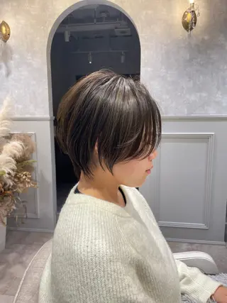 ショート 小野 明日香のヘアスタイル