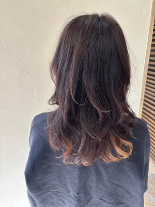 ミディアム パーマ 西田 敏幸のヘアスタイル