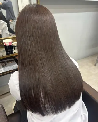ロング 桐生 かれんのヘアスタイル