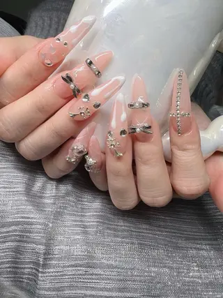 ネイル Lee Nails チップ長さだし専門店のネイルデザイン