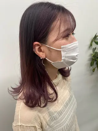 ミディアム カラー 🌼ハイライト透明感 🌼maiのヘアスタイル