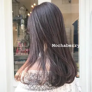 ロング カラー 池上 みゆのヘアスタイル