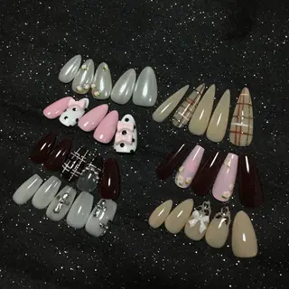 ネイル cocoro🖤 長さだし/個性派のネイルデザイン
