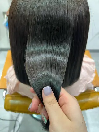 カラー 髪質改善アンジュール かのんのヘアスタイル