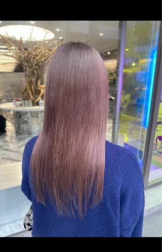 ロング カラー シャドウパーマ/ ルーズパーマ/メンズのヘアスタイル