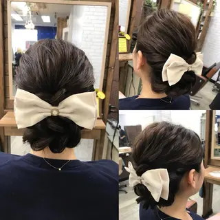 セミロング ヘアアレンジ 大賀 海夕の眉毛・アイブロウイメージ